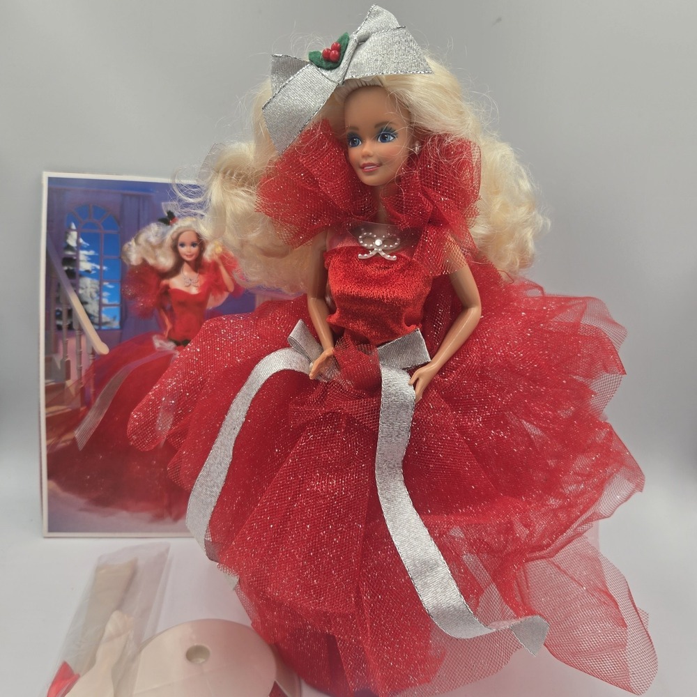 Barbie #1703 Happy Holidays Special Edition Doll 1st in Series 1988 Mattel NoBox